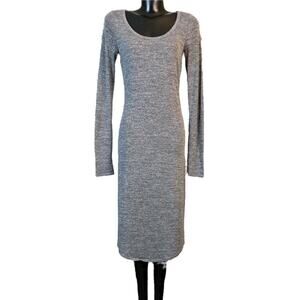 Aritzia Wilfred Free NEW Medium Dress Long Sleeve Knit Midi KY Derby Graduation
